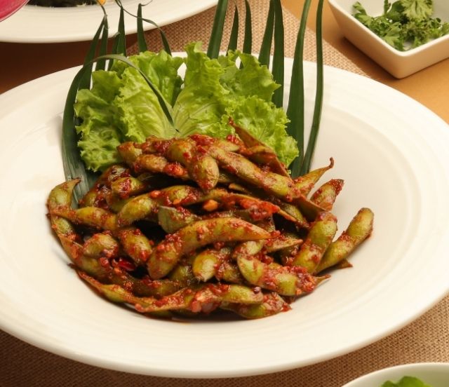 Young Edamame Beans